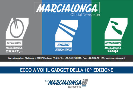 Decima Marcialonga Cycling - Un Gadget Speciale - dalzero.it