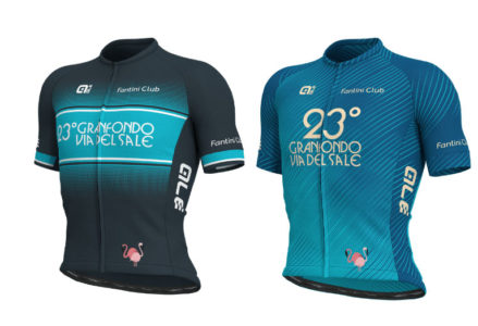 ALÉ PARTNER DELLA GRANFONDO VIA DEL SALE, CREA LA MAGLIA TECNICA DELLA 23° EDIZIONE - dalzero.it